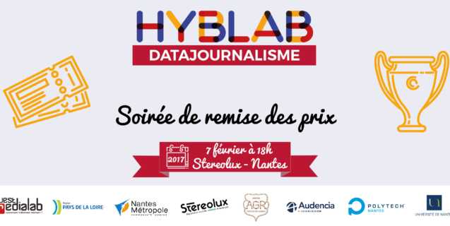 Soirée de remise des prix du HybLab datajournalisme 2017
