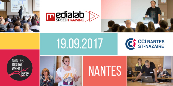 Médialab SpeedTraining 2017 : places en prévente jusqu’au 30 juin !
