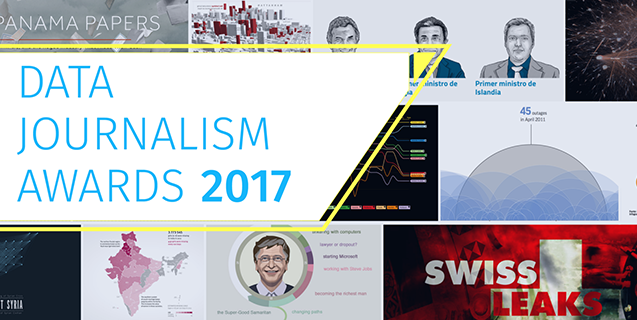 Le projet « Parrains2017 » porté par Ouest-France retenu sur la shortlist des DataJournalism Awards 2017