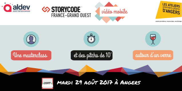 Apéro StoryCode « Vidéo mobile » le 29 août à Angers – Appel à pitchs