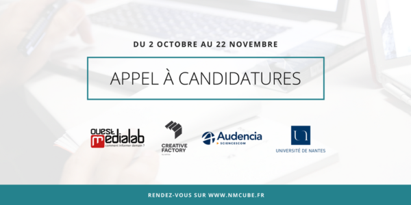 Incubateur NMcube : l’appel à candidatures est ouvert !