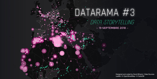 Troisième édition de Datarama, le 19 septembre à Nantes
